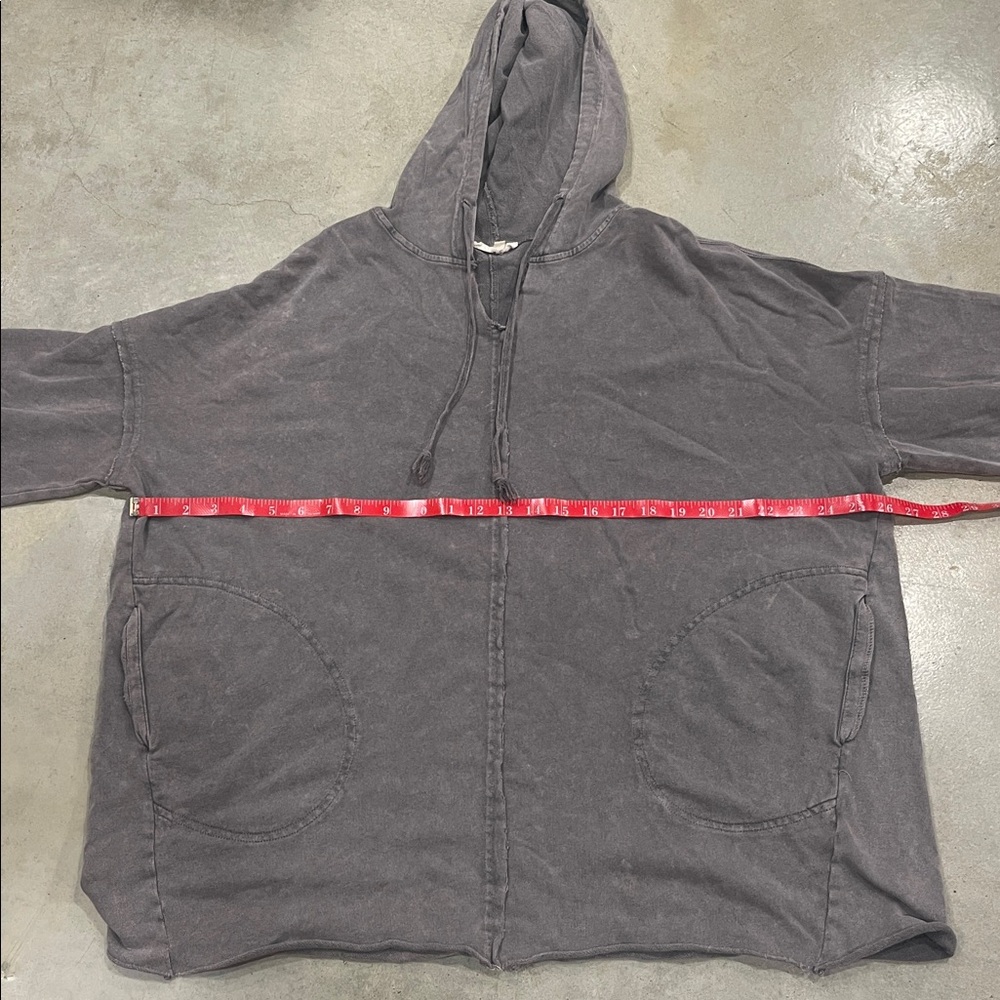 Easel Gray Hooded Sweatshirt - Picture 9 of 9